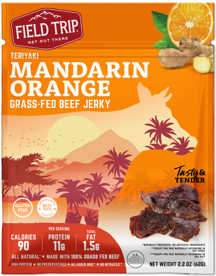 Field Trip Mandarin Orange (Beef) Jerky