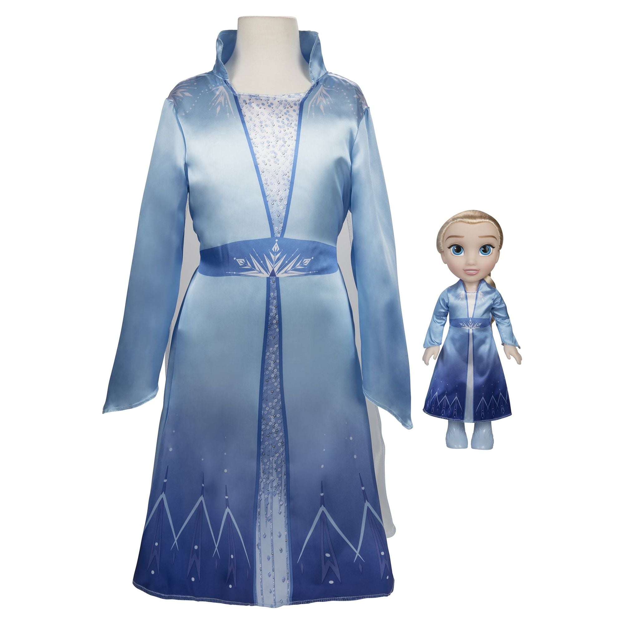 Frozen 2 Elsa Doll w/ Child Sized Dress Gift Set