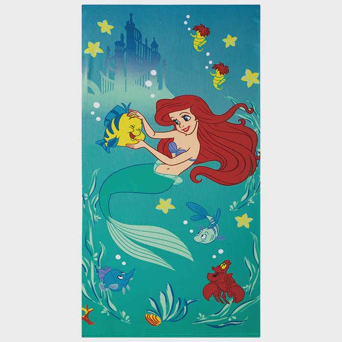 Sunkissed The Little Mermaid 27"x54" Disney Beach Towel
