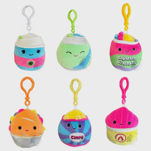 3.5" Neon Junk Food Clip-on Squishmallows