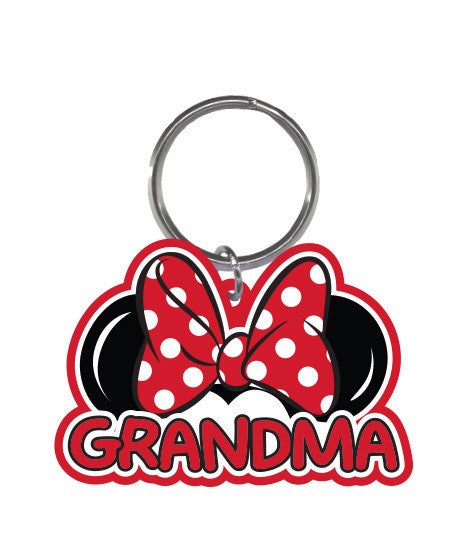 Disney Grandma Laser Cut Keychain