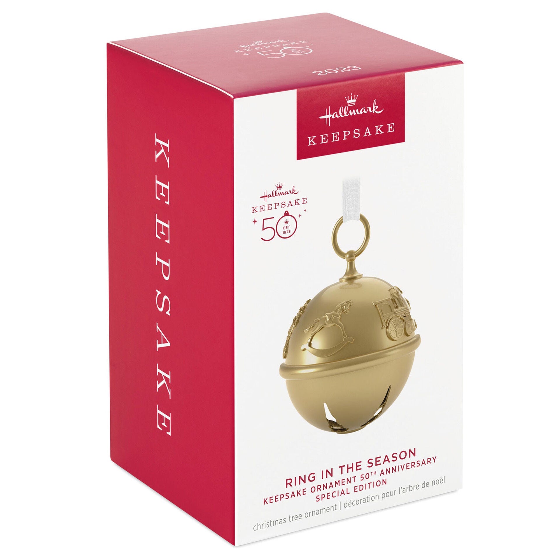 50th Anniversary Ring in the Season Special Edition Metal Bell Ornament