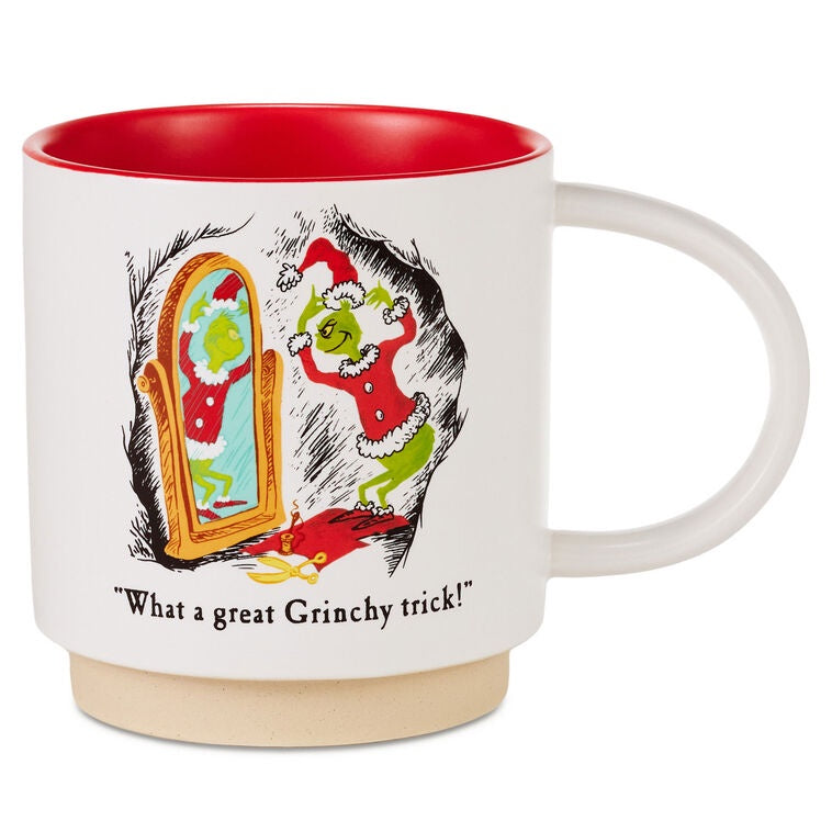 Dr. Seuss's How the Grinch Stole Christmas!™ Grinchy Trick Storybook Mug, 16 oz