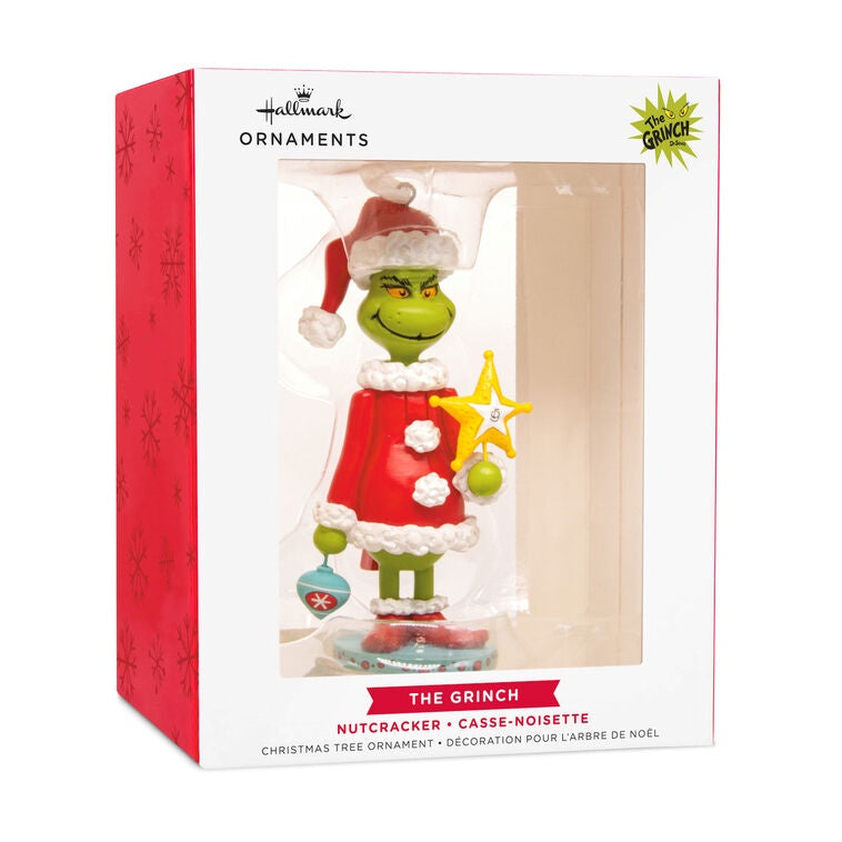 Dr. Seuss's How the Grinch Stole Christmas!™ Grinch Nutcracker Hallmark Ornament
