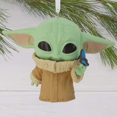 Star Wars: The Mandalorian™ Grogu With Butterfly Funko POP!® Hallmark Ornament