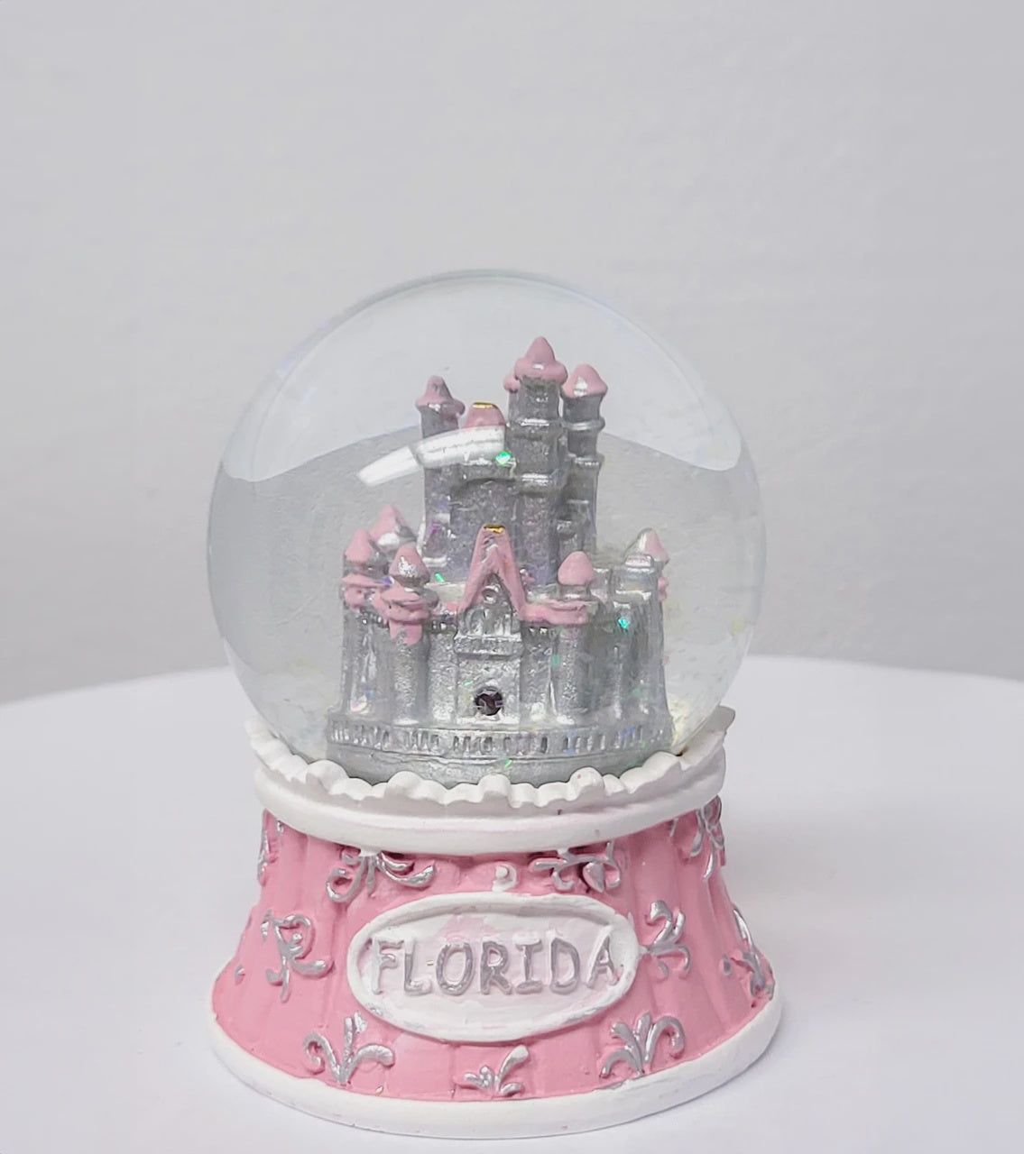 Florida Pink Castle Castle 45MM Globe