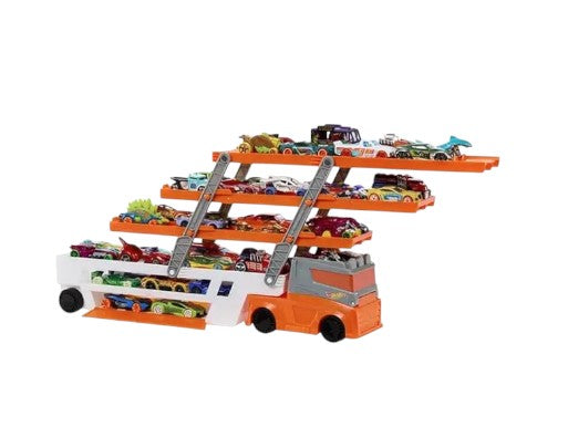 Hot Wheels Mega Hauler 4 Vehicles