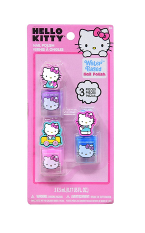 Hello Kitty 3pk Nail Polish on Card