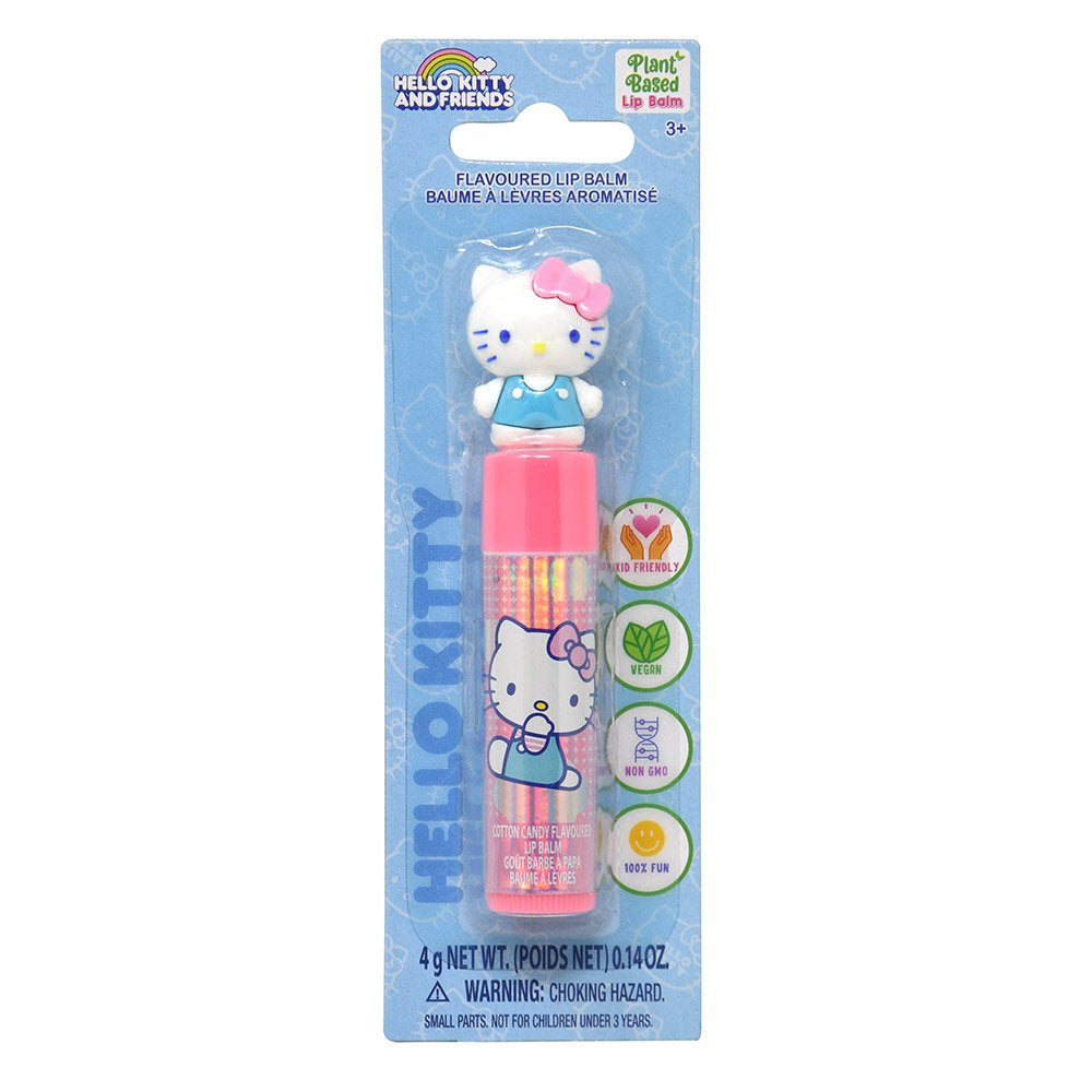 Hello Kitty Lip Balm with Figure Topper on Card