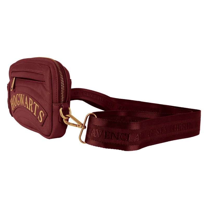 Hogwarts House Crest Canvas Sling Crossbody Bag with Coin Bag