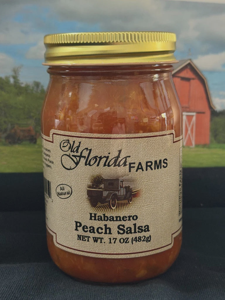 Habanero Peach Salsa