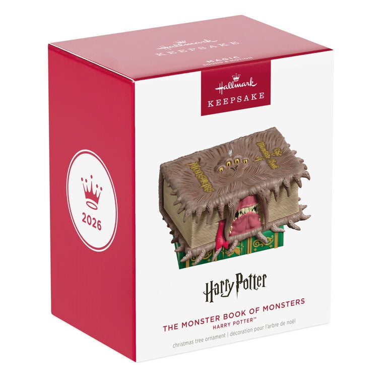 Harry Potter™ The Monster Book of Monsters Ornament With Sound and Motion