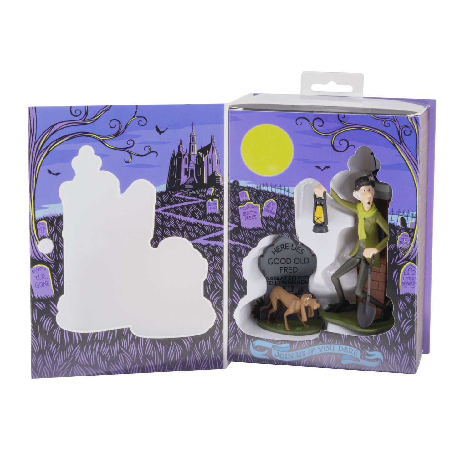 Disney The Haunted Mansion Collection The Caretaker and His Dog Ornament