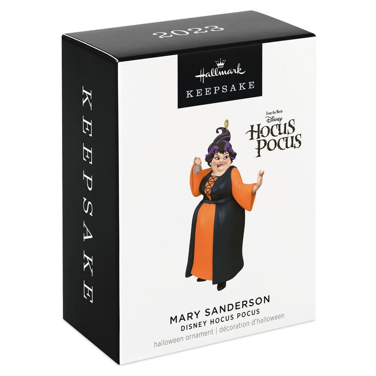 Hallmark Keepsake Halloween Ornament 2024, Disney Hocus Pocus Mary Sanderson, Gifts for Disney Fans