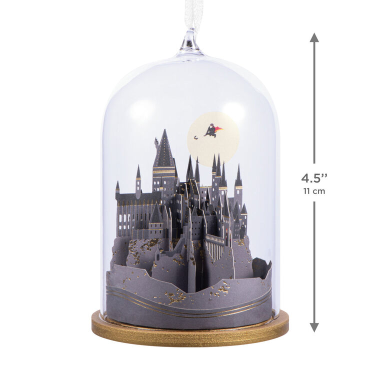 Harry Potter™ Hogwarts™ Castle Cloche Glass and Paper Hallmark Ornament