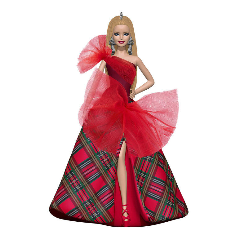Hallmark 2024 Holiday Barbie Ornament