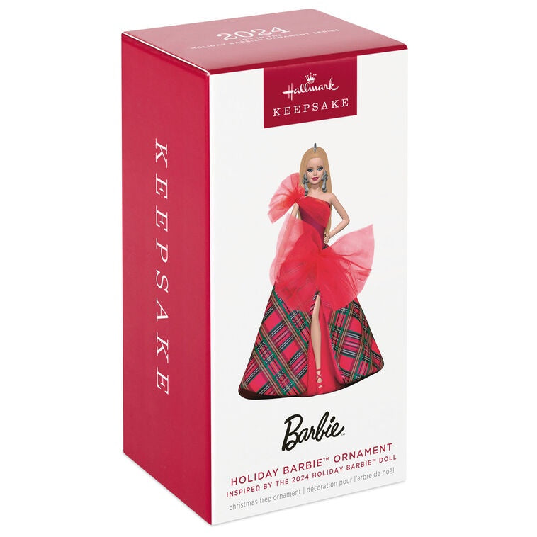 Hallmark Keepsake Christmas Ornament 2024 Holiday Barbie™