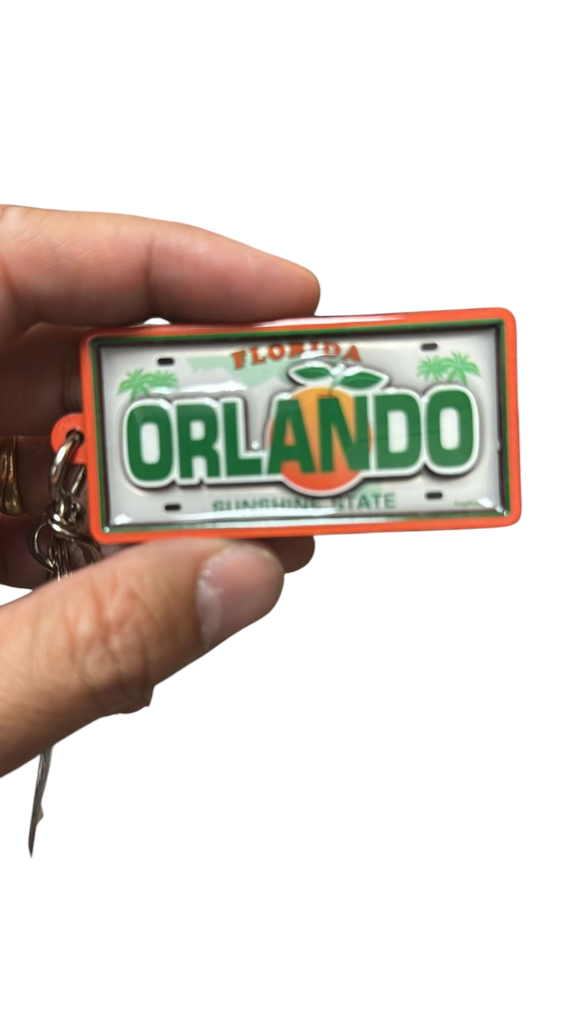 Orlando Florida License keychain