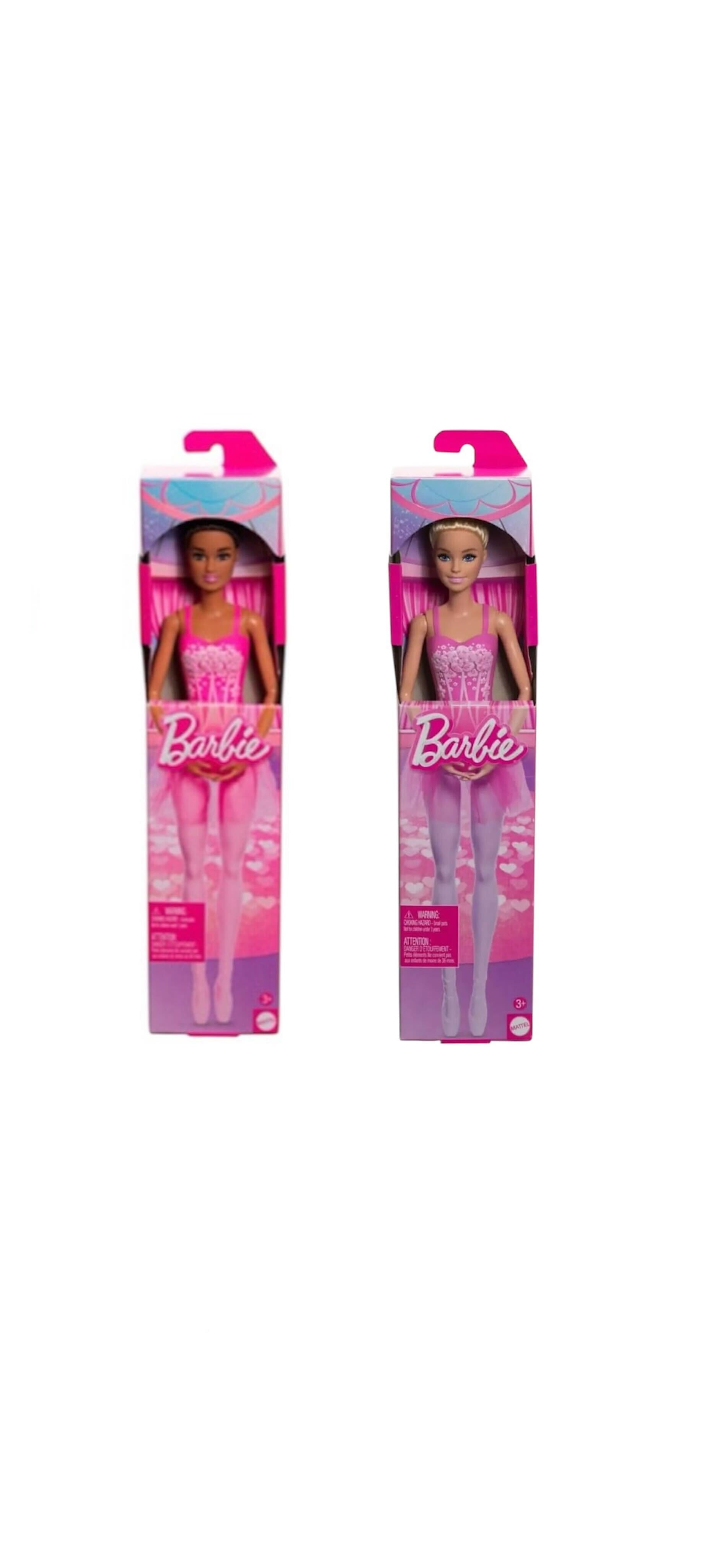 Barbie Ballerina Doll in Pink Tutu Asst.