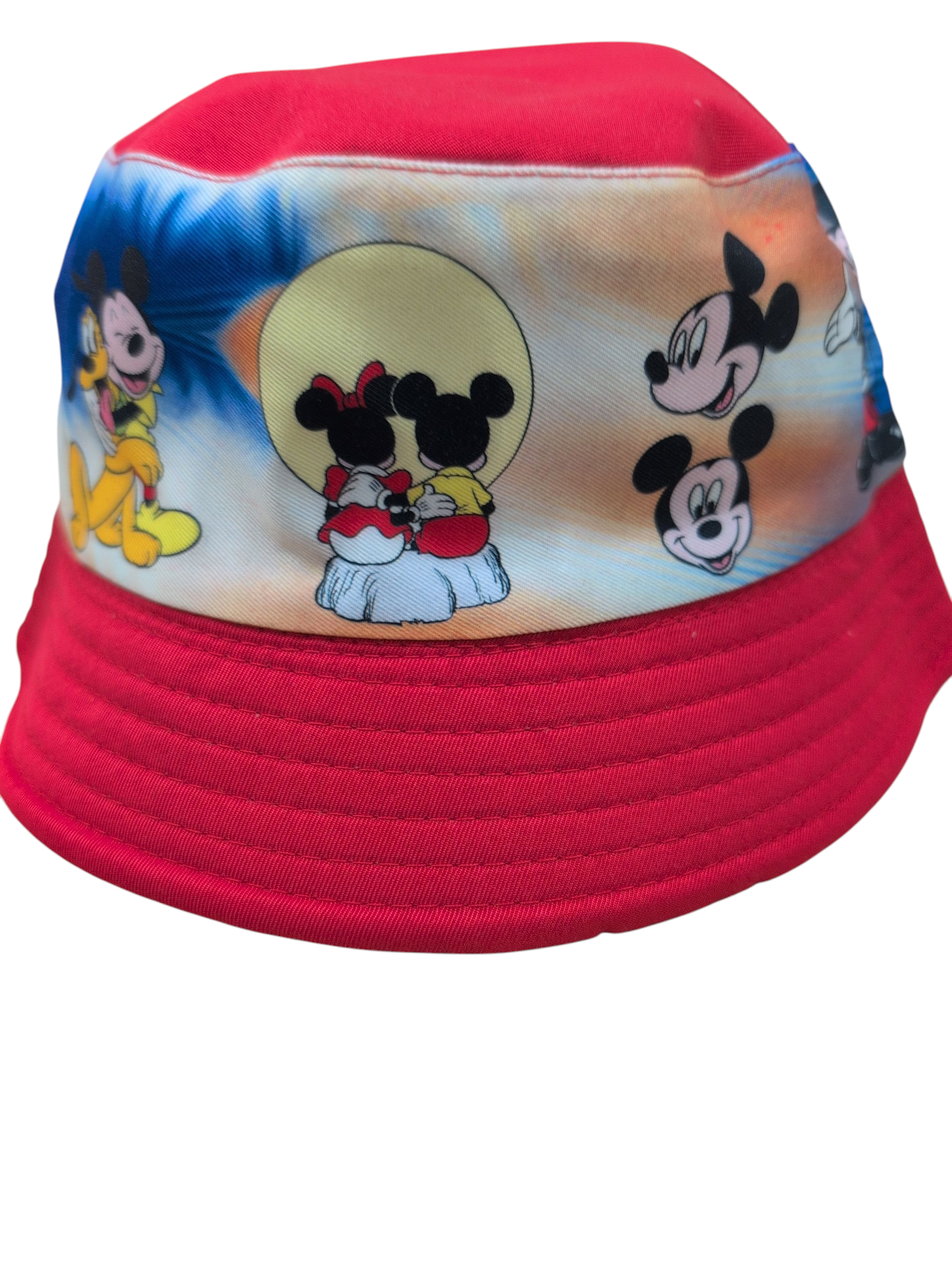 Disney Mickey and Friends Red Bucket Hat
