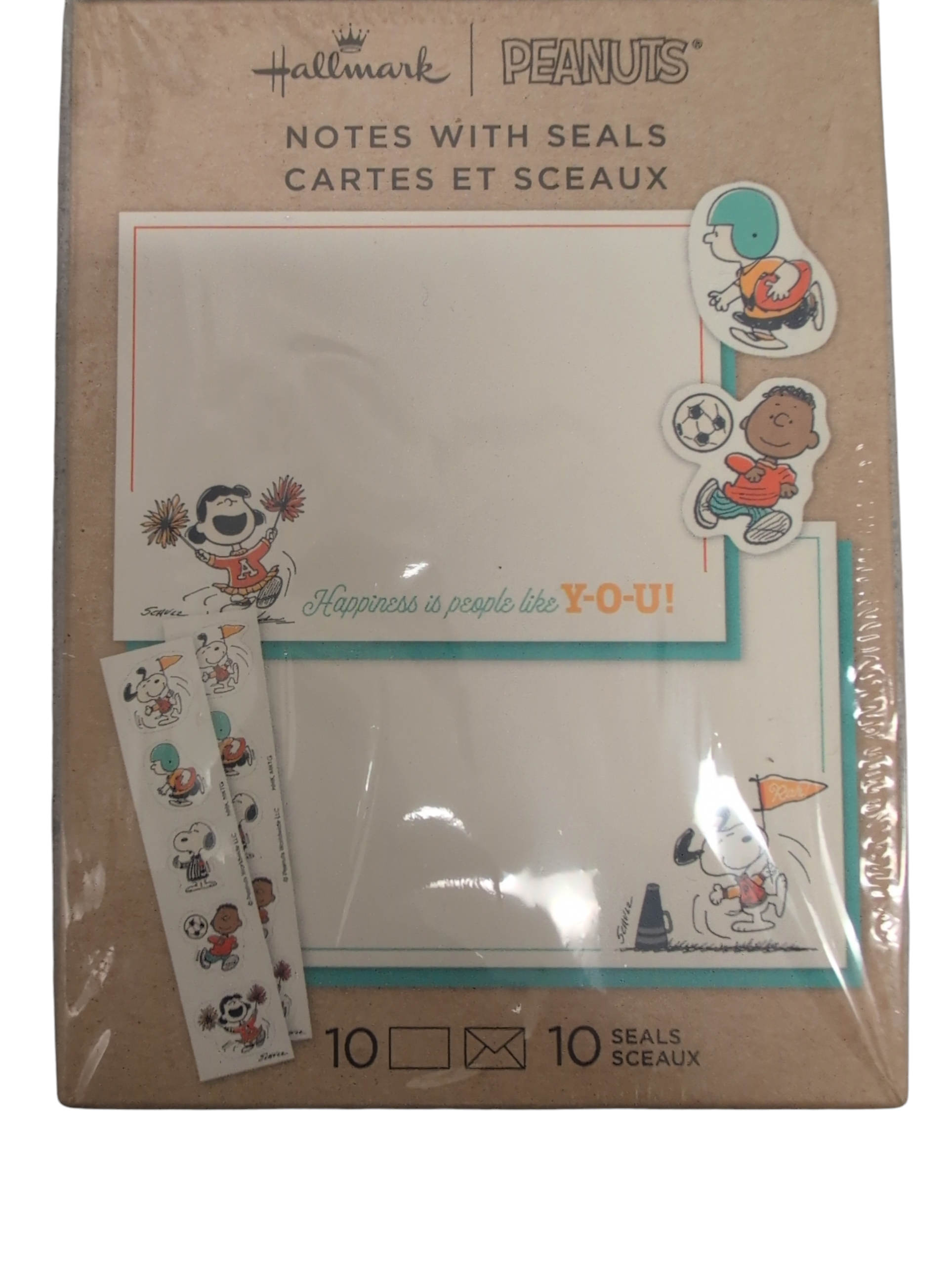 Hallmark Peanut Notes with Seals