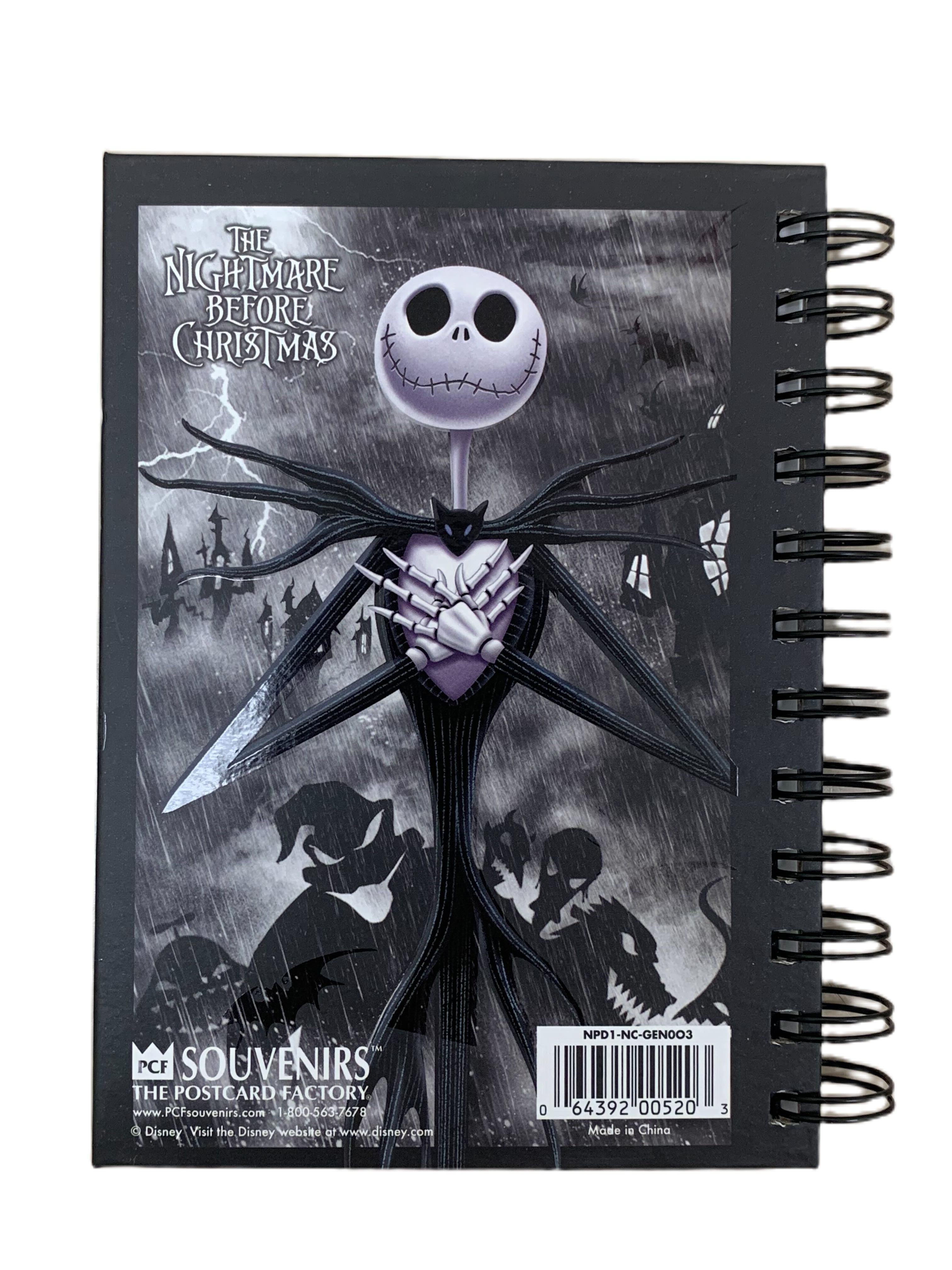 Books Notepad NBC Jack Skellington "Bone Daddy"