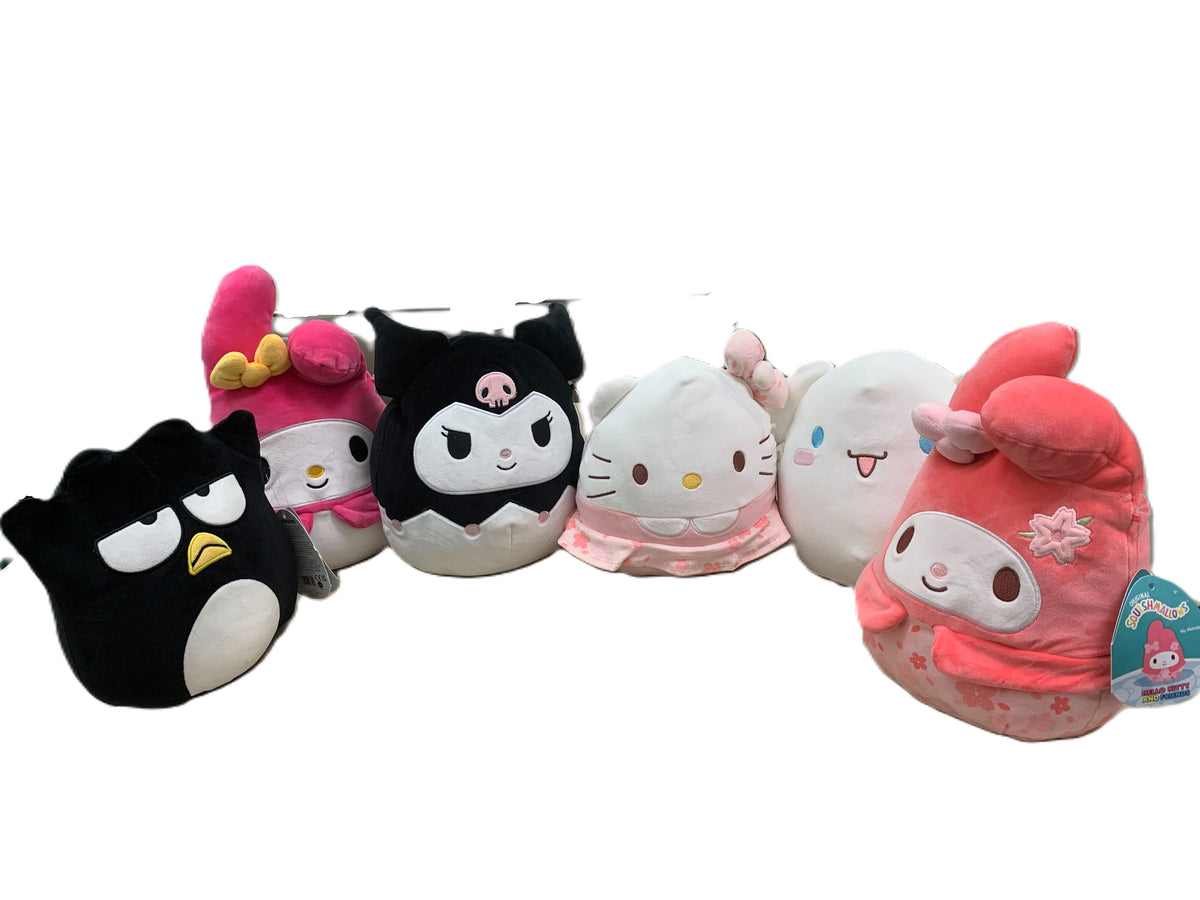 SQUISHMALLOWS SANRIO - 8 Hello Kitty And Friends elfo cinnamoroll SQUISHMALLOWS SANRIO - 8 Hello Kitty And Friends elfo cinnamoroll