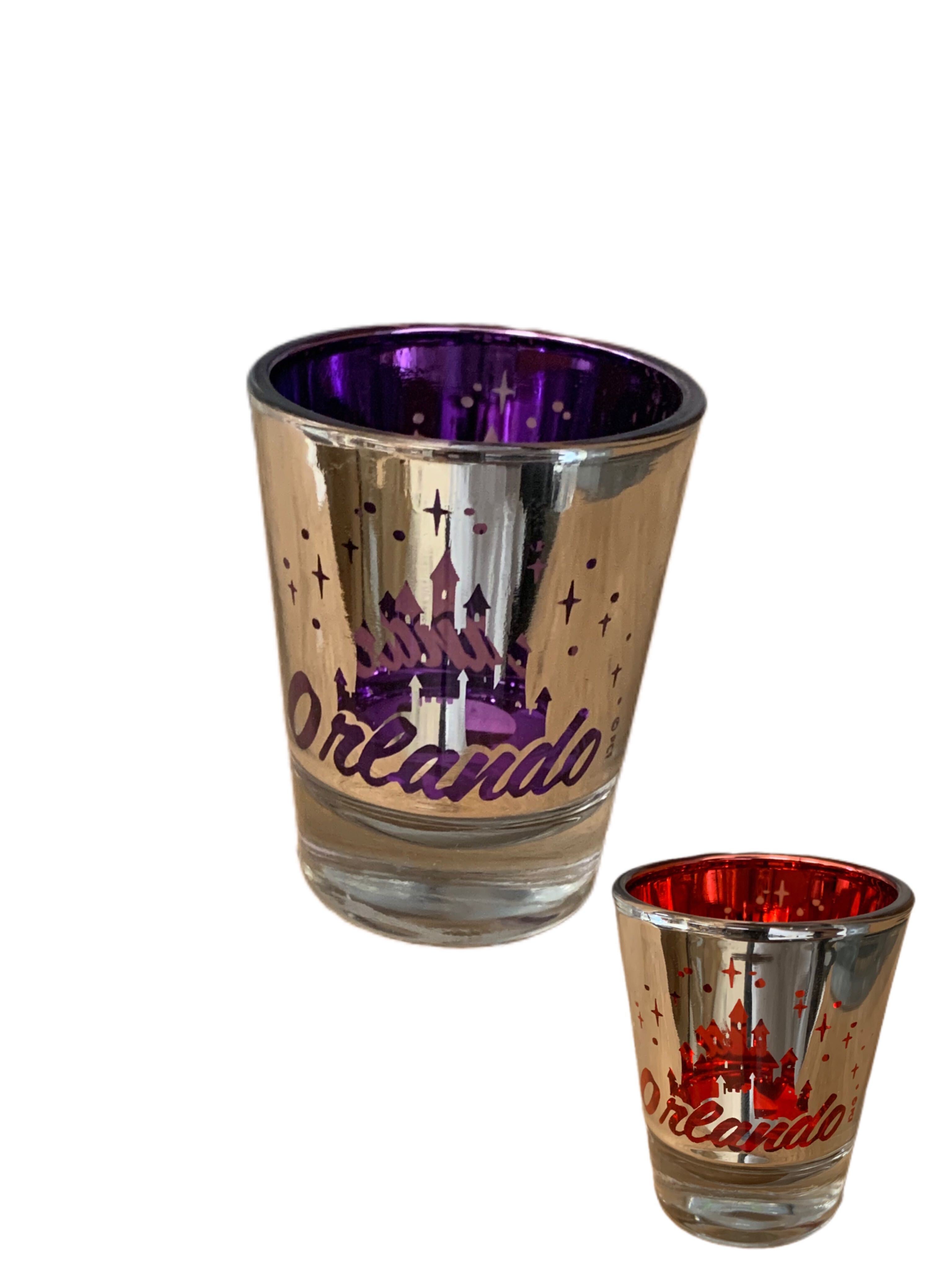 Shot Glass Disney Castle Color