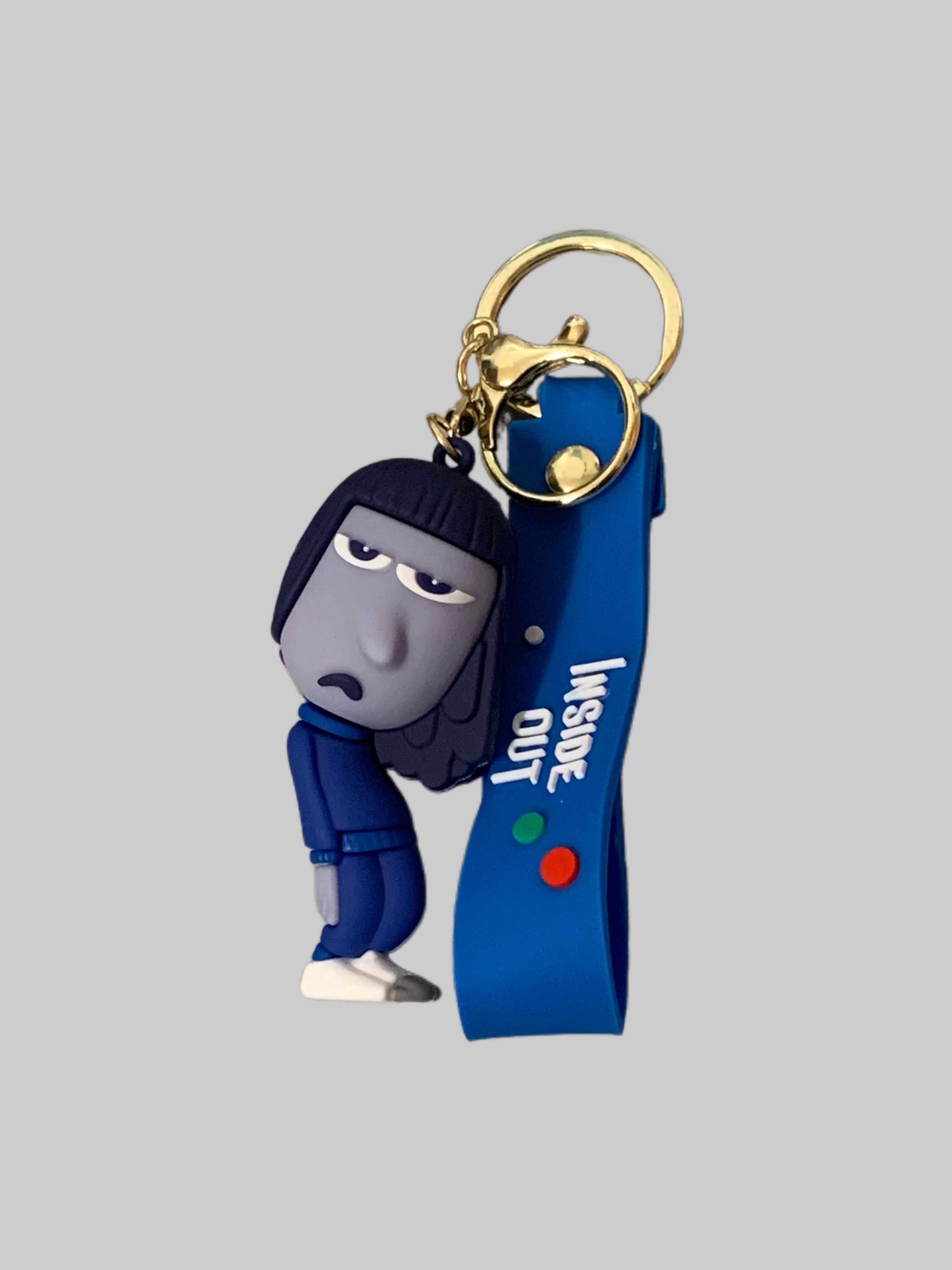 Inside Out 2 Ennui PVC Keychain