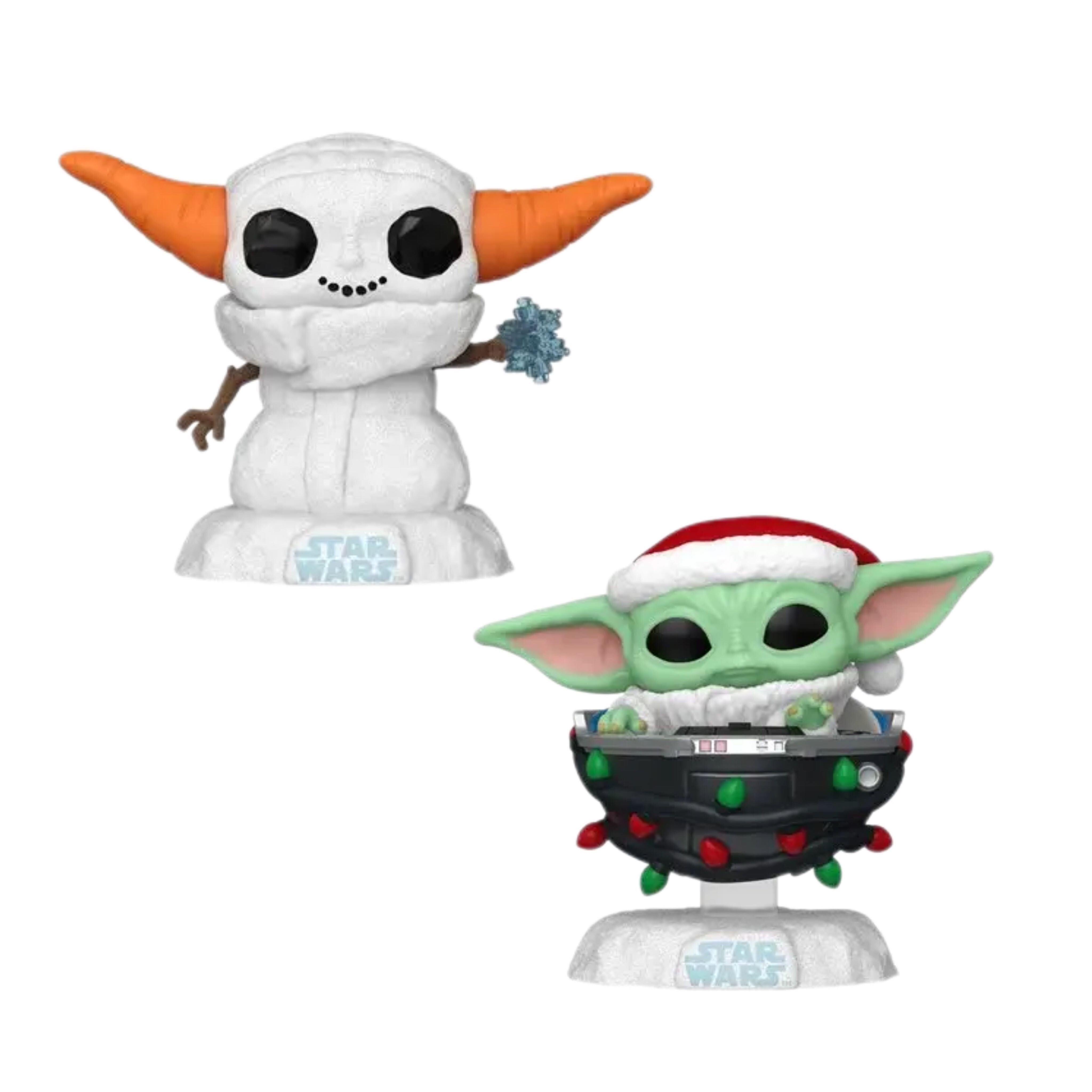 Star Wars: The Mandalorian Holiday Grogu Pop!