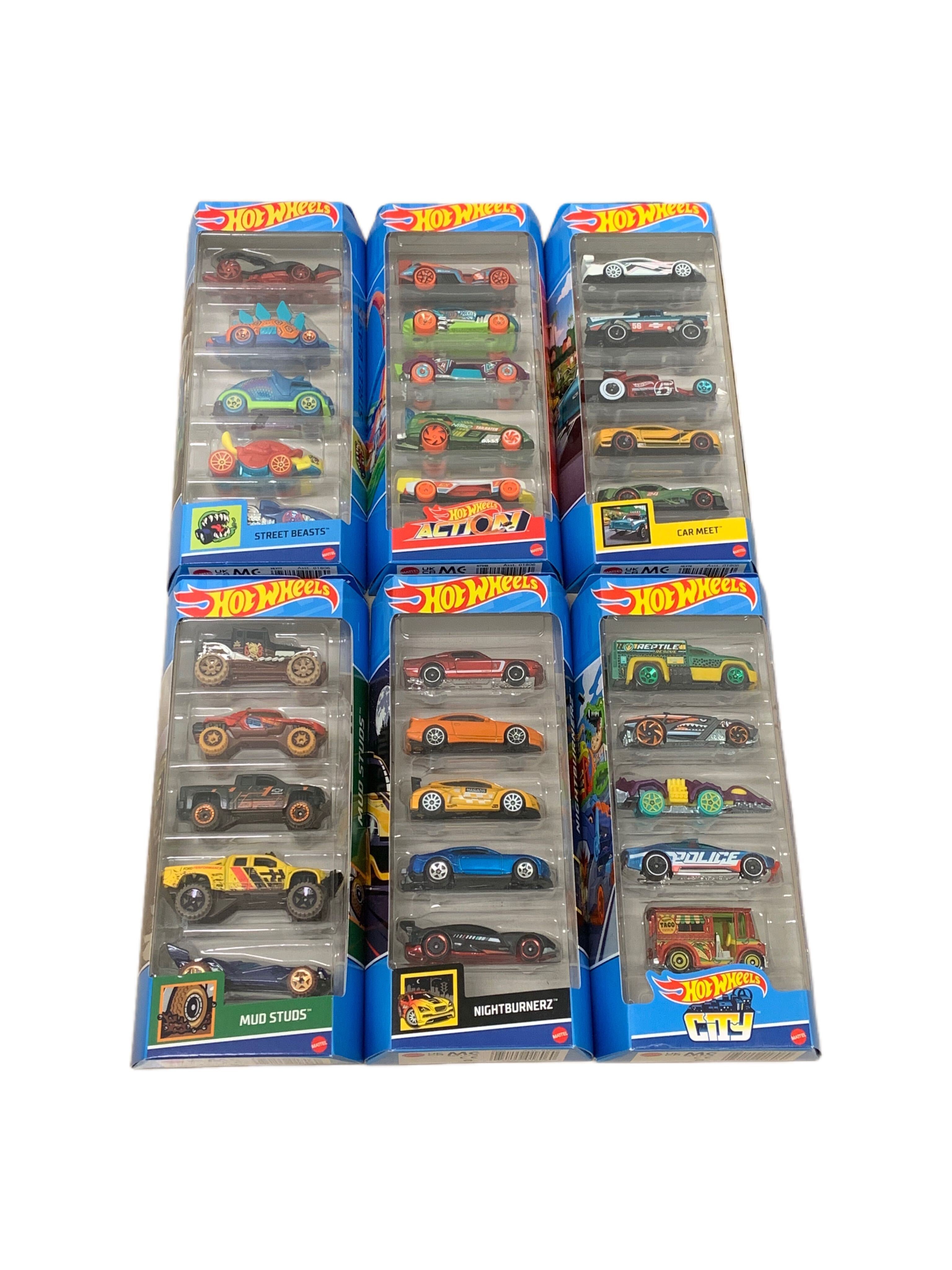 Hot Wheels 5 Pack (Style May Vary)