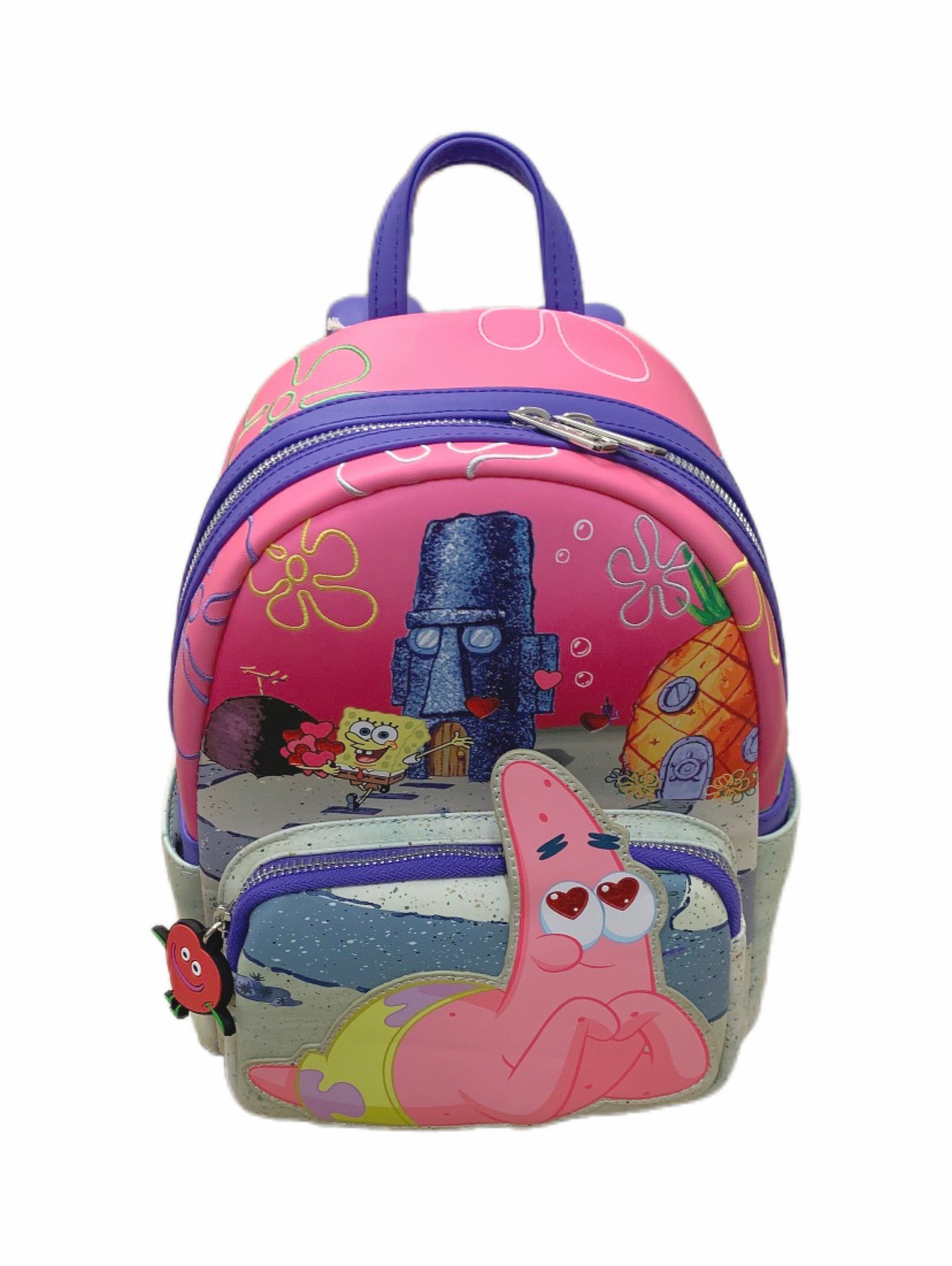 Loungefly SpongeBob and Patrick Valentine's Day Mini Backpack