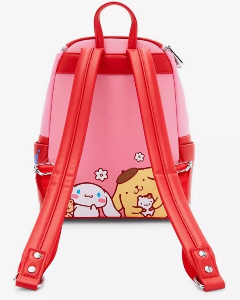 Sanrio Hello Kitty & Friends Pink & Red Mini Backpack