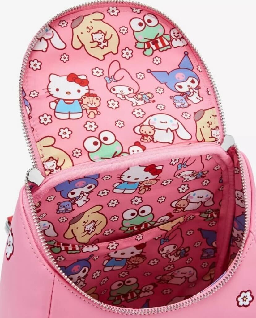 Sanrio Hello Kitty & Friends Pink & Red Mini Backpack