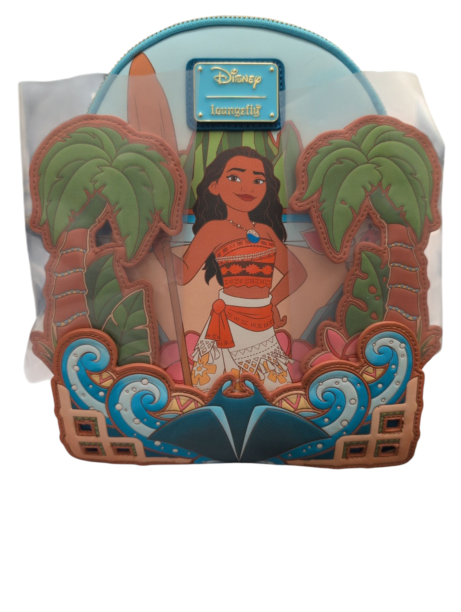 LF Disney Mighty Moana Surf Wave Mini Backpack