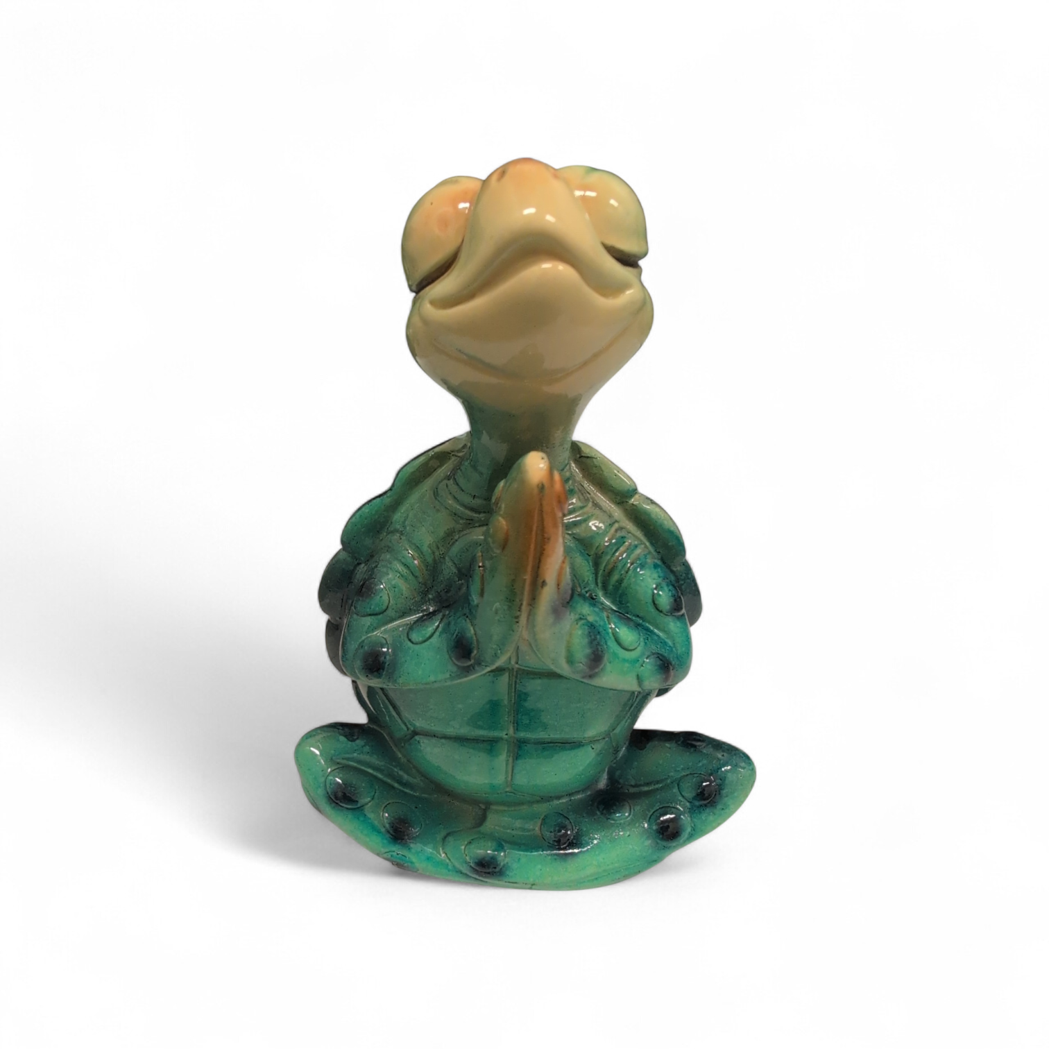Calm Yoga Blue Turtle  Pose 4in