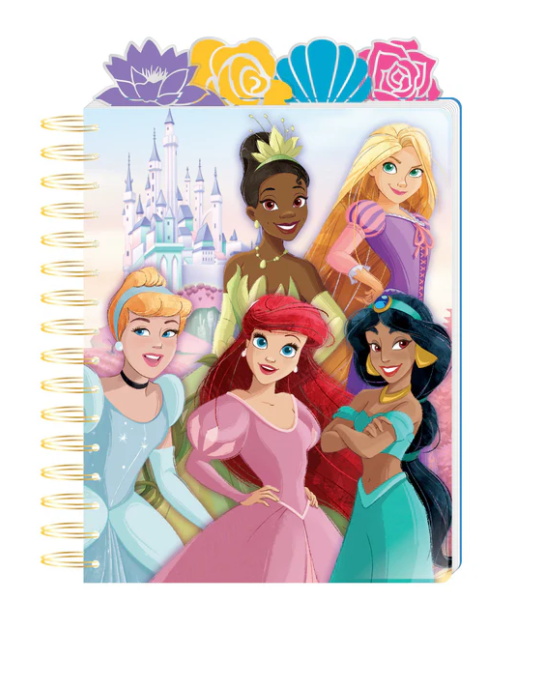 Disney Princess 4 Tab Journal