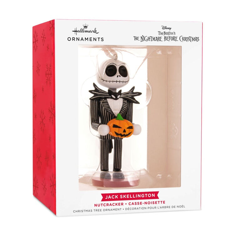 The Nightmare Before Christmas Jack Skellington Nutcracker Hallmark Ornament