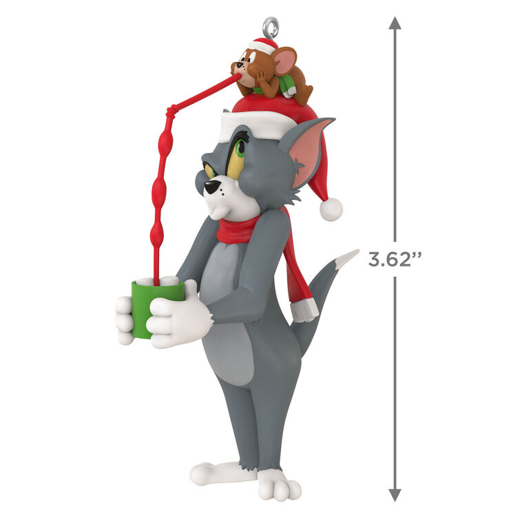 Hallmark Keepsake Christmas Ornament 2024, Tom and Jerry Stealing Sips, Cartoon Gifts