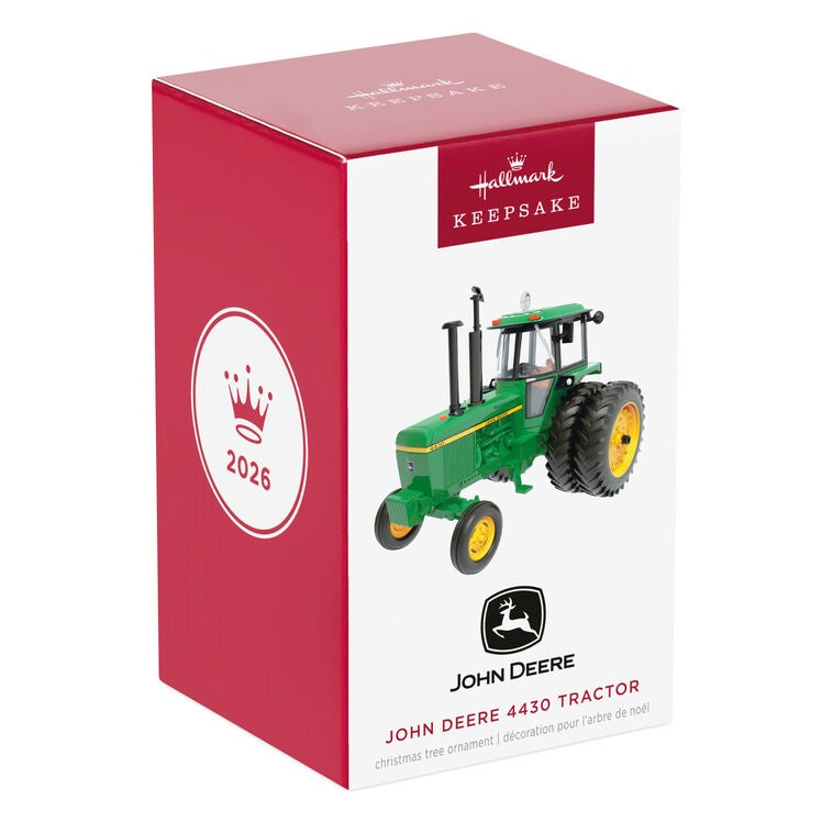 John Deere 4430 Tractor Metal  Hallmark Ornament