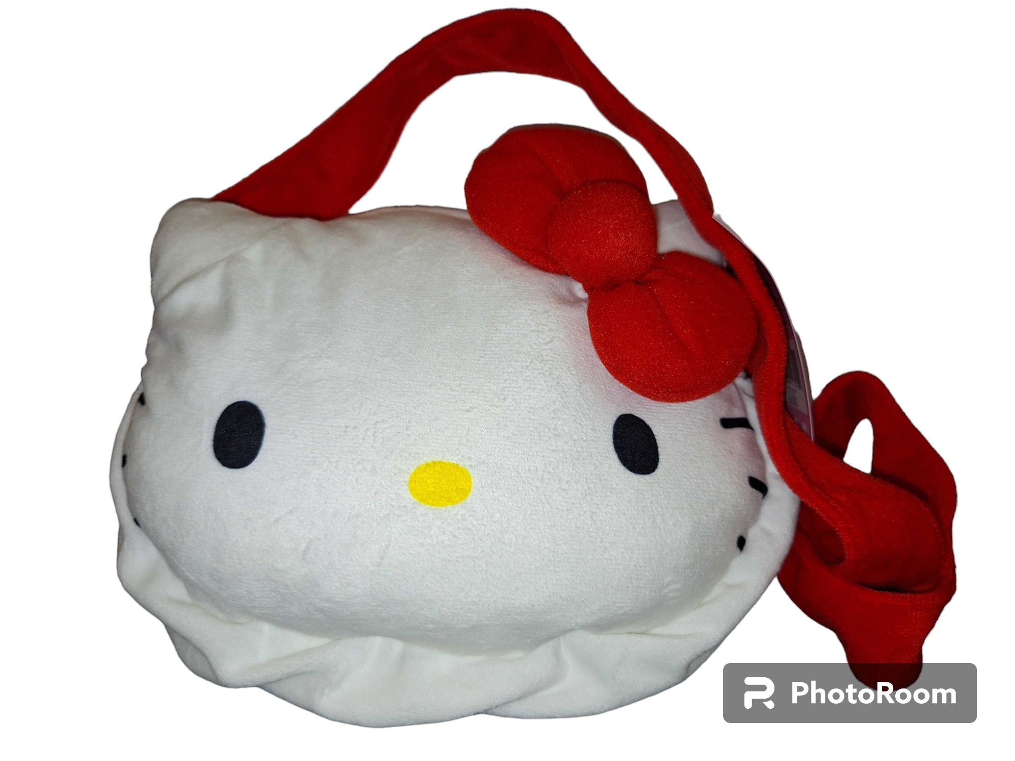 Hello Kitty Red Head Shaped Plush Shoulder bag Cross