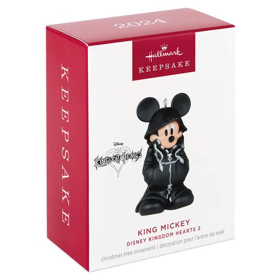 Hallmark Keepsake Christmas Ornament 2024, Disney Kingdom Hearts 2 King Mickey, Gifts for Disney Fans