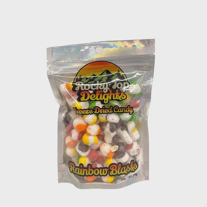 Rocky Top Delights Rainbow Blasts Freeze Dried Candy