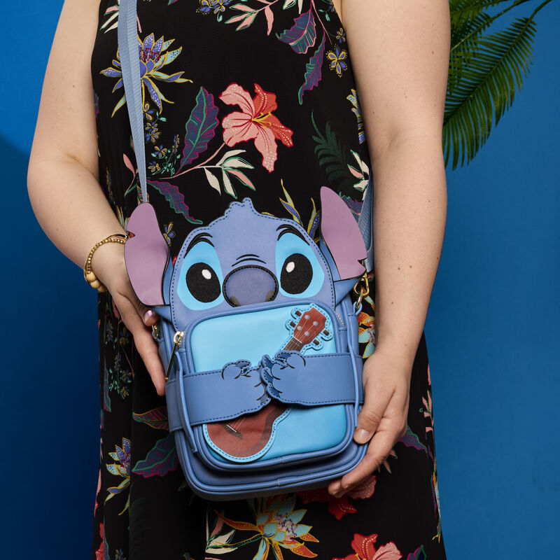 Stitch Camping Cuties Crossbuddies® Cosplay Crossbody Bag with Coin Bag