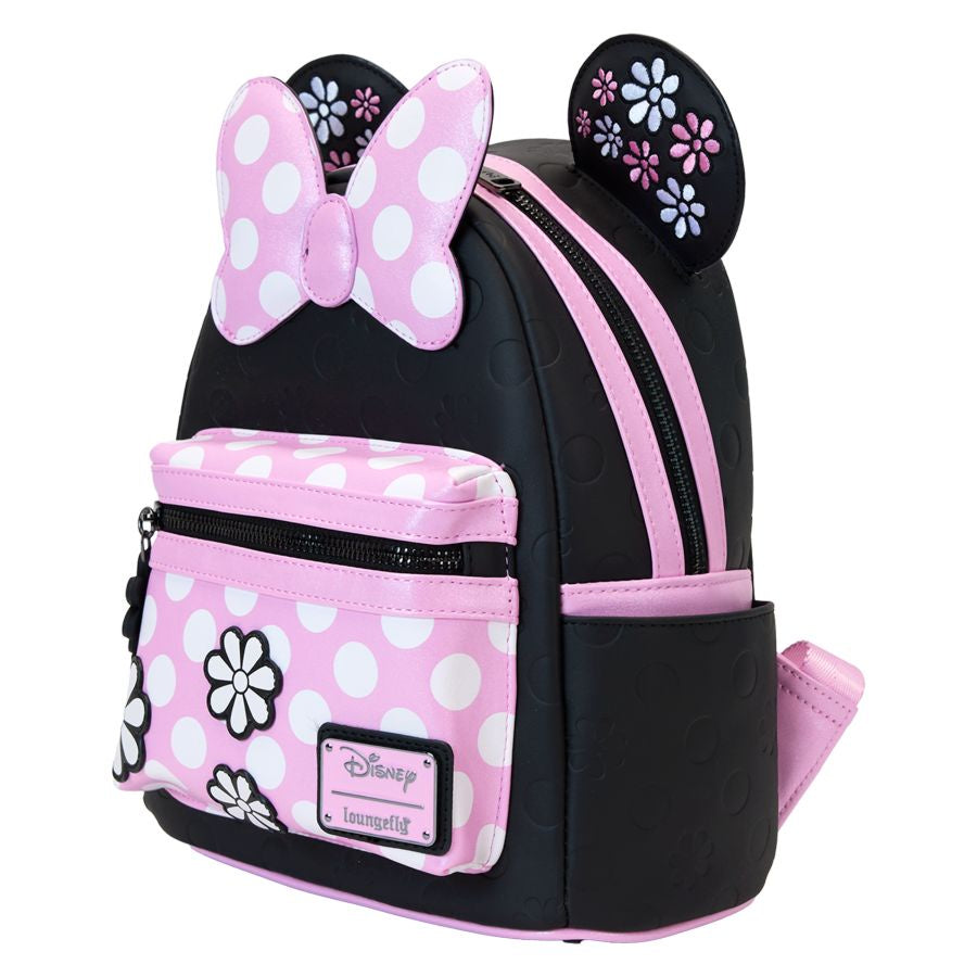 Minnie Mouse Floral Rock The Dots Mini Backpack