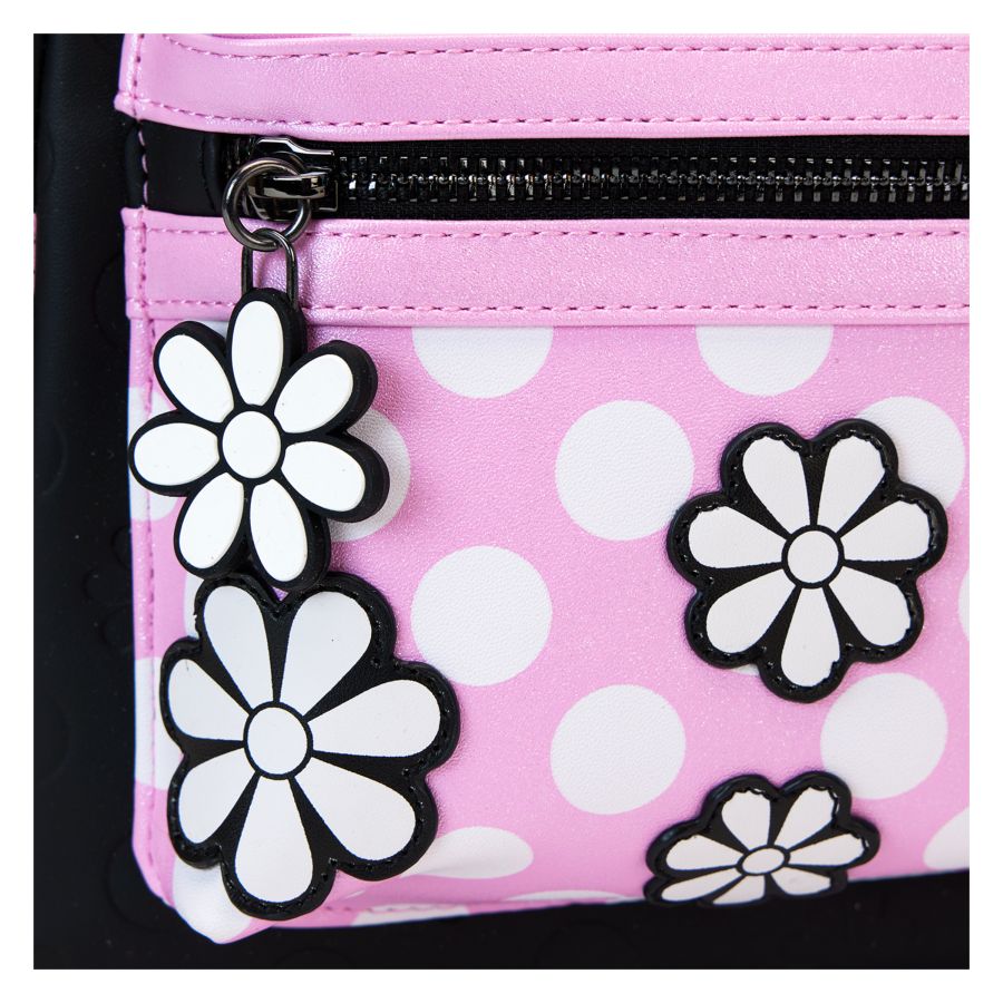 Minnie Mouse Floral Rock The Dots Mini Backpack