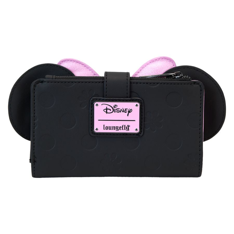 Disney Minnie Mouse Floral Rock the Dots Flap Wallet