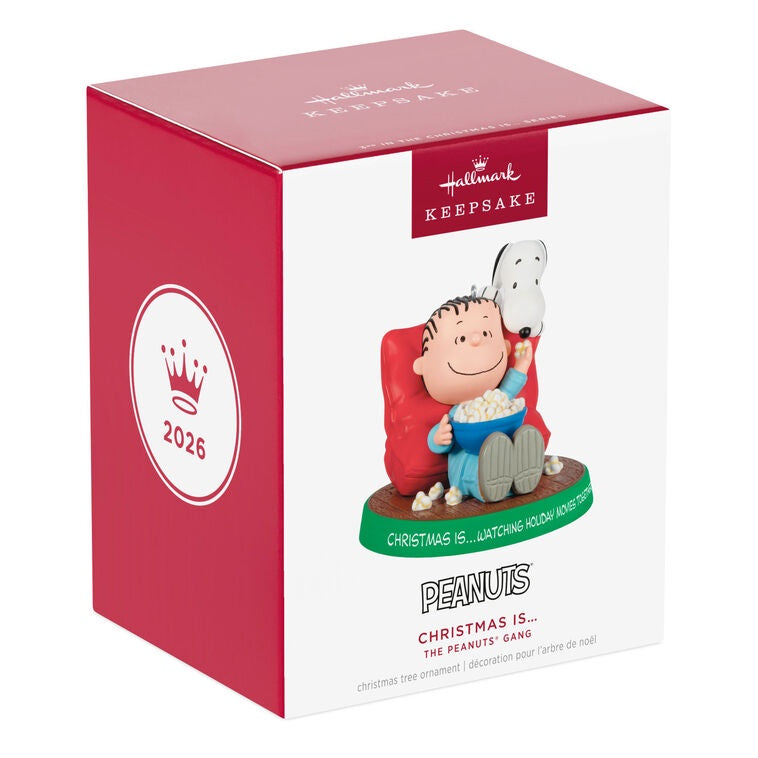 The Peanuts® Gang Christmas Is...Watching Holiday Movies Together Ornament