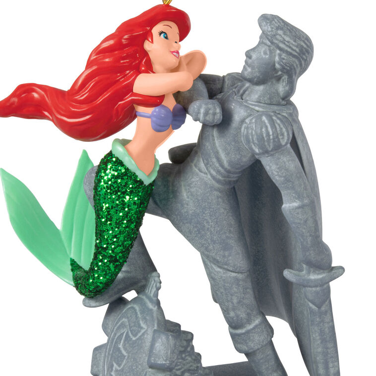 Disney The Little Mermaid Ariel and Prince Keepsake Ornament with Sound