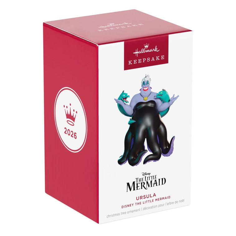 The Little Mermaid Ursula Ornament Hallmark